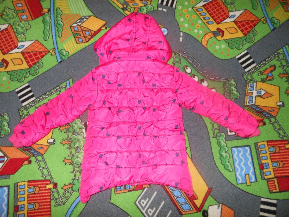 kurtka różowa 116