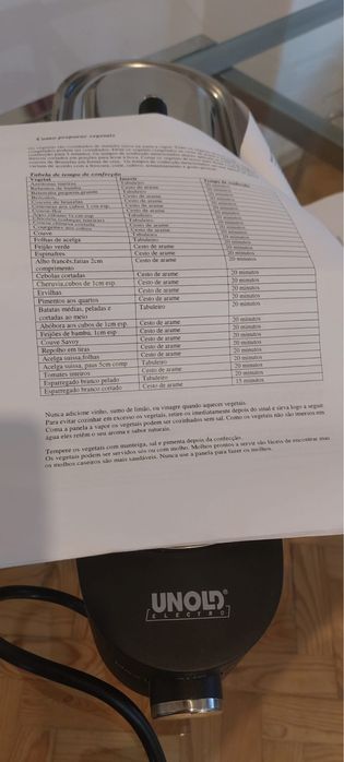 Máquina de cozinhar a vapor