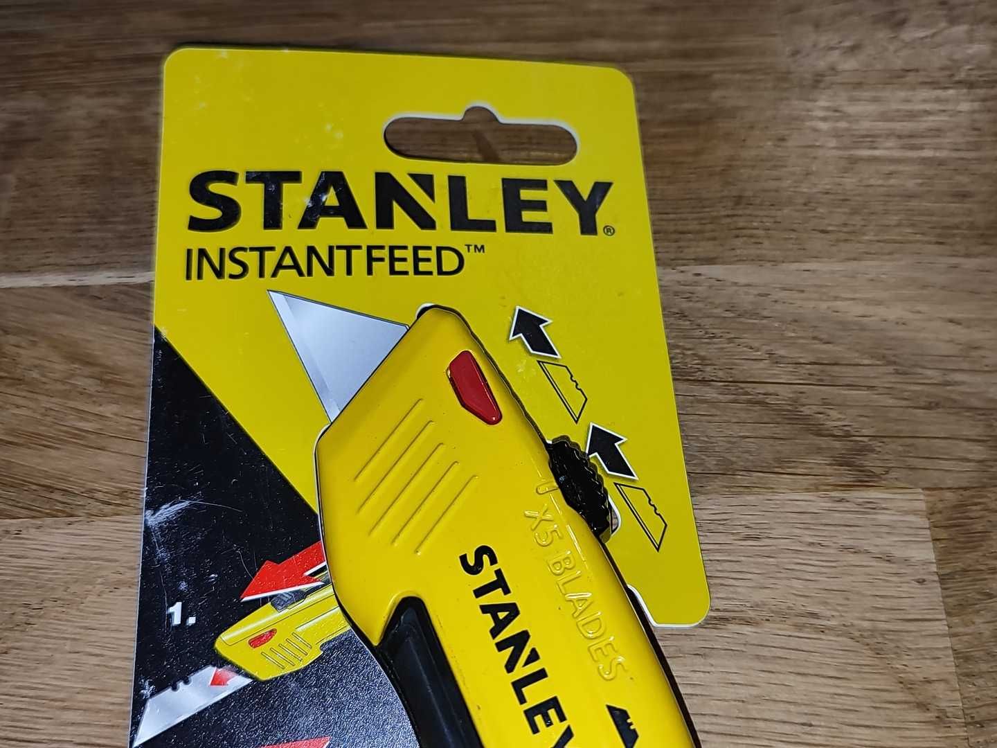 Nóż Stanley 0-10-237 Instantfeed Automat Na Ostrza Trapezowe Nowy