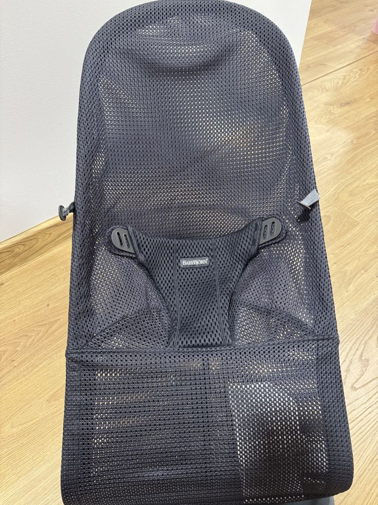 BABYBJORN - leżaczek BLISS MESH - Antracytowy