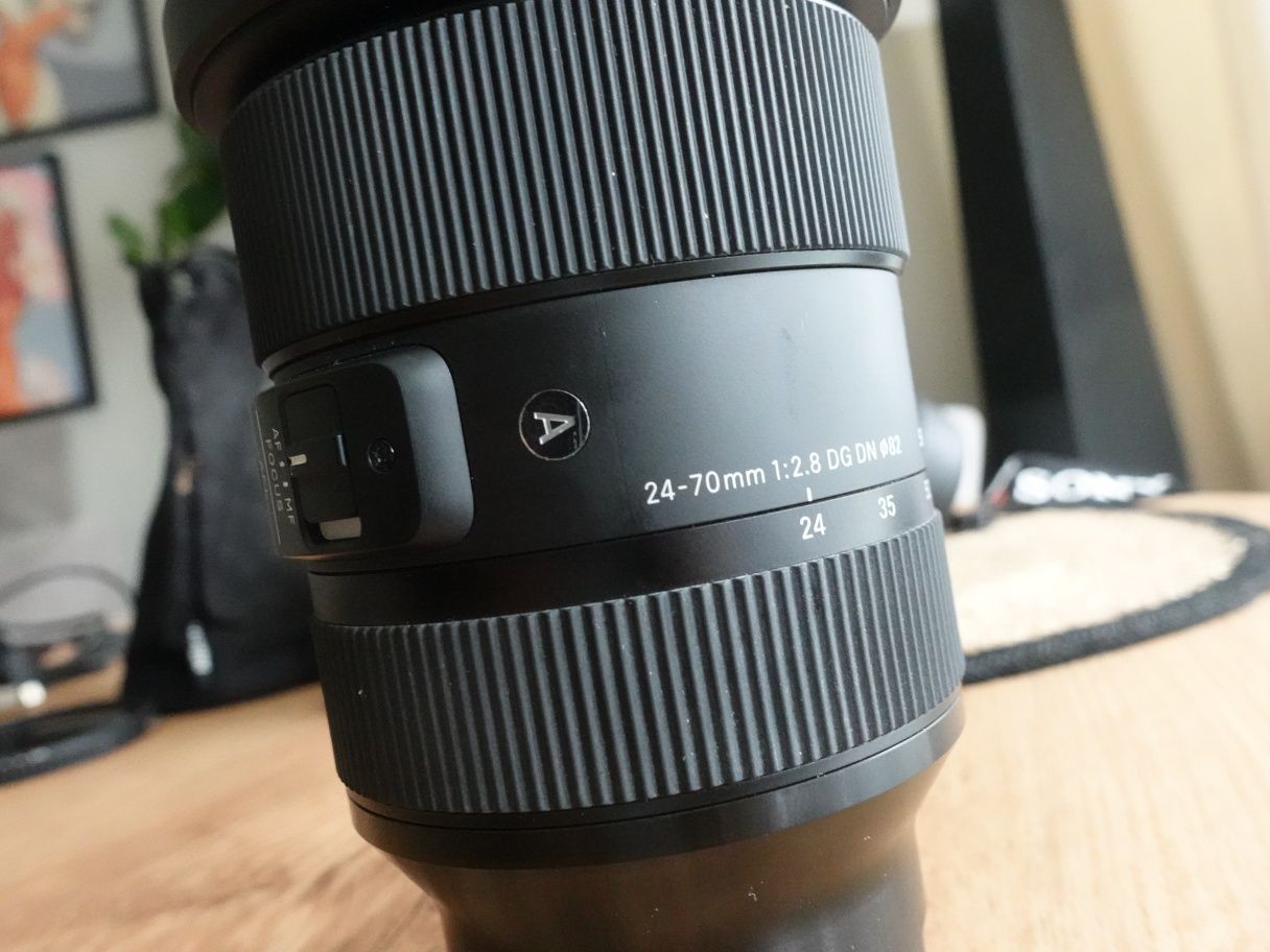 Obiektyw Sigma 24-70 2.8 DG DN pełna klatka Sony