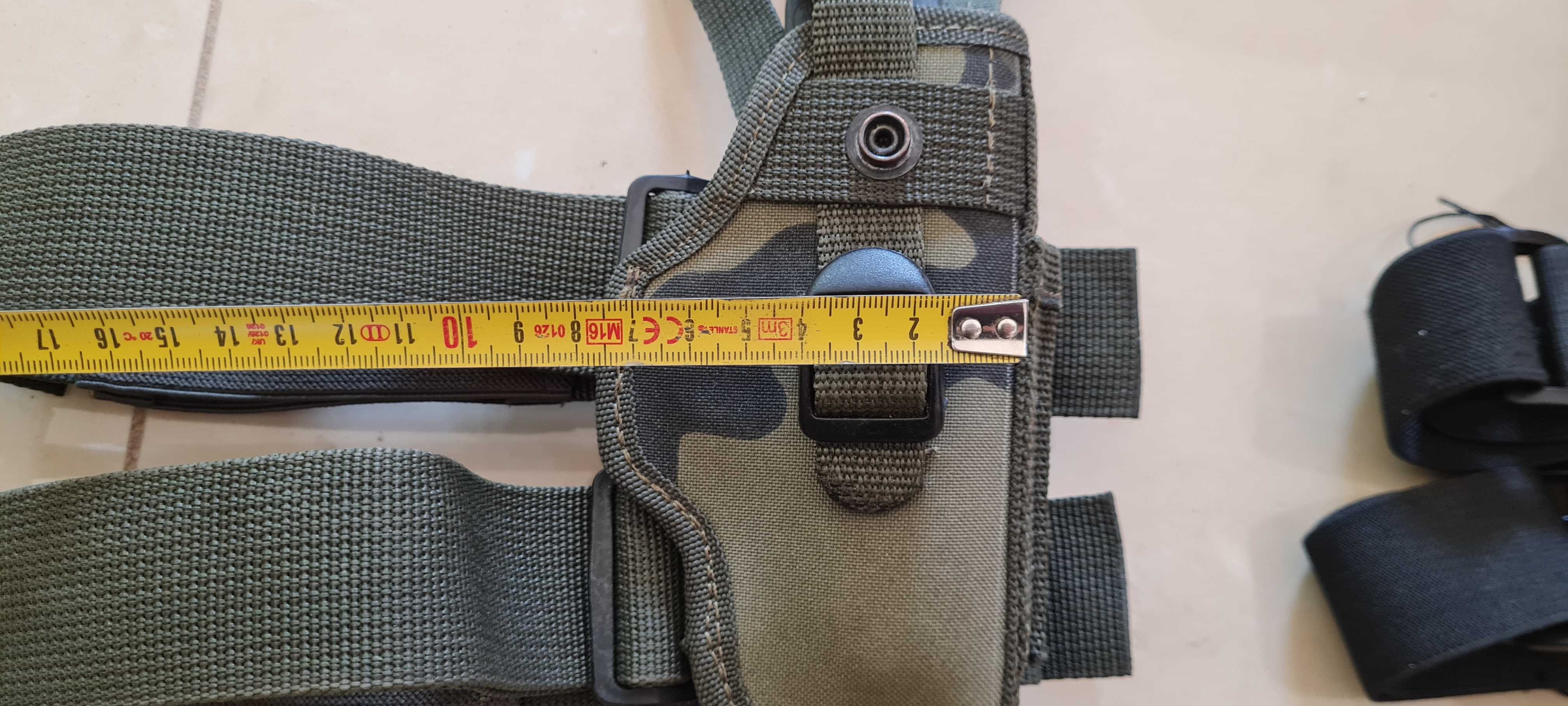 Kabury na pistolet mocowane do nogi