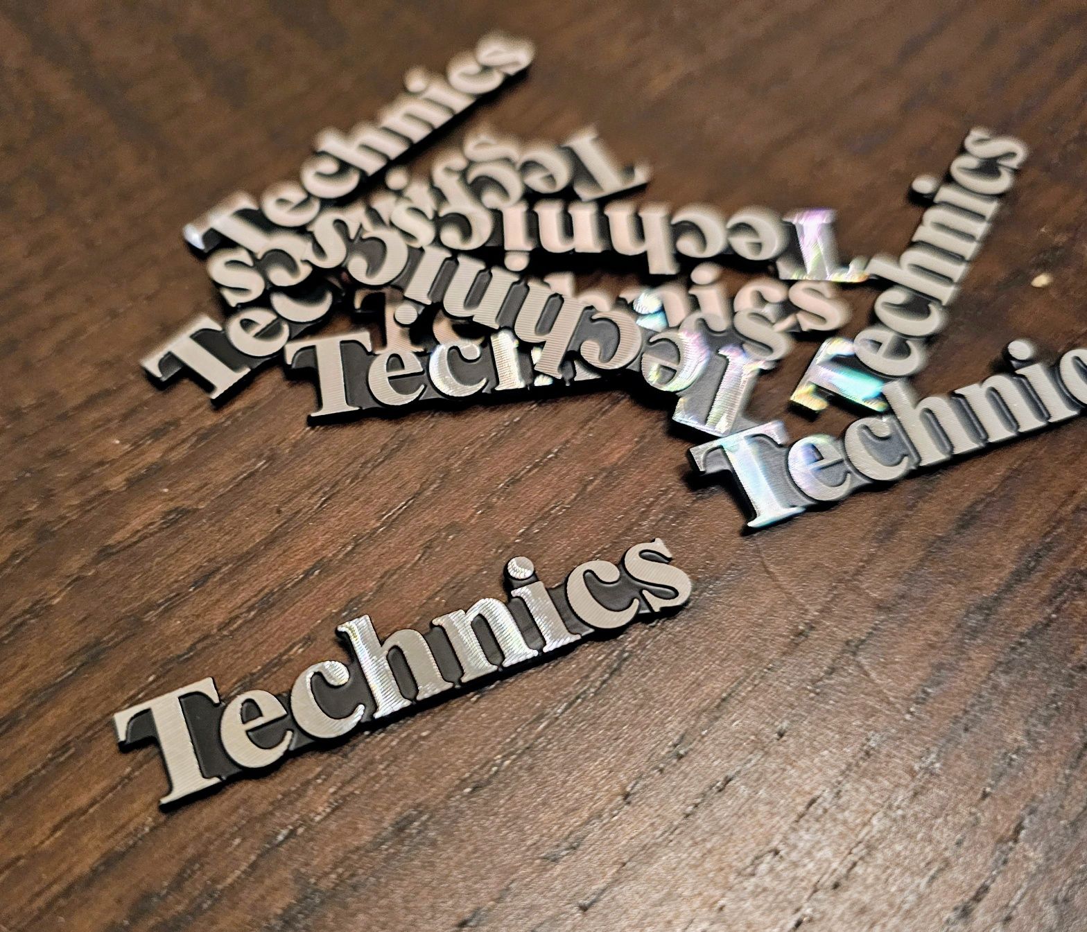 Logo Technics, naklejka na głośnik, znaczek, audio, hifi
