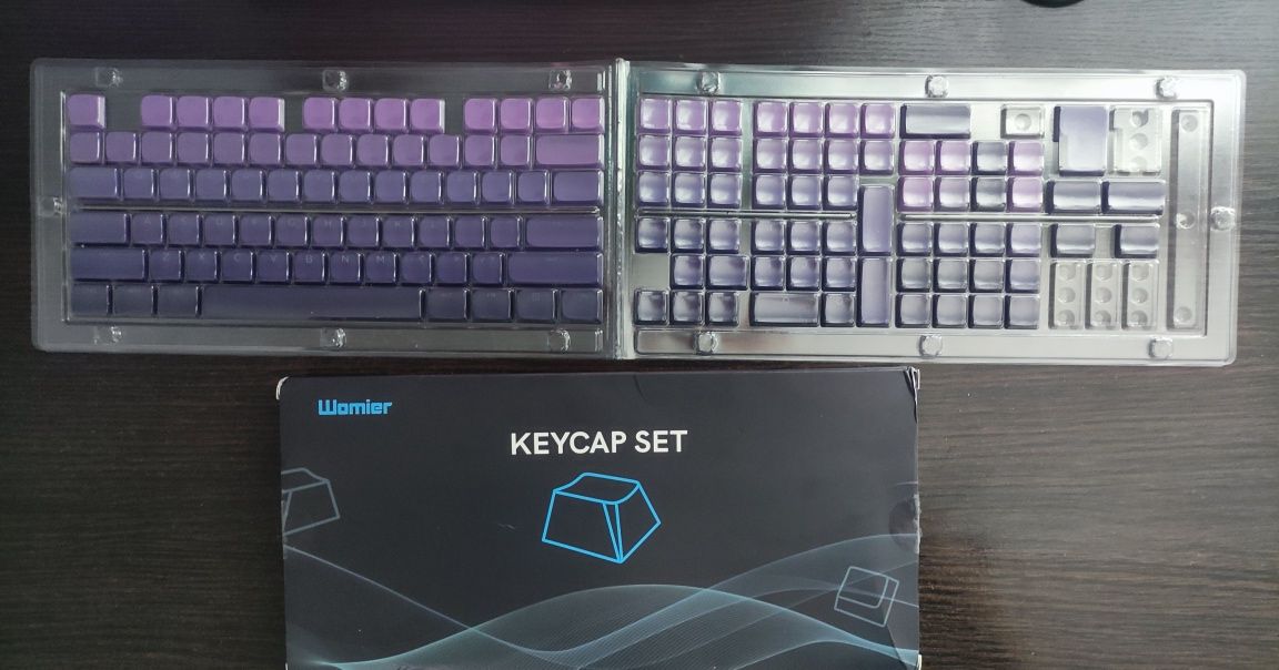 Низькопрофильні ковпачки / Lowprofile keycaps