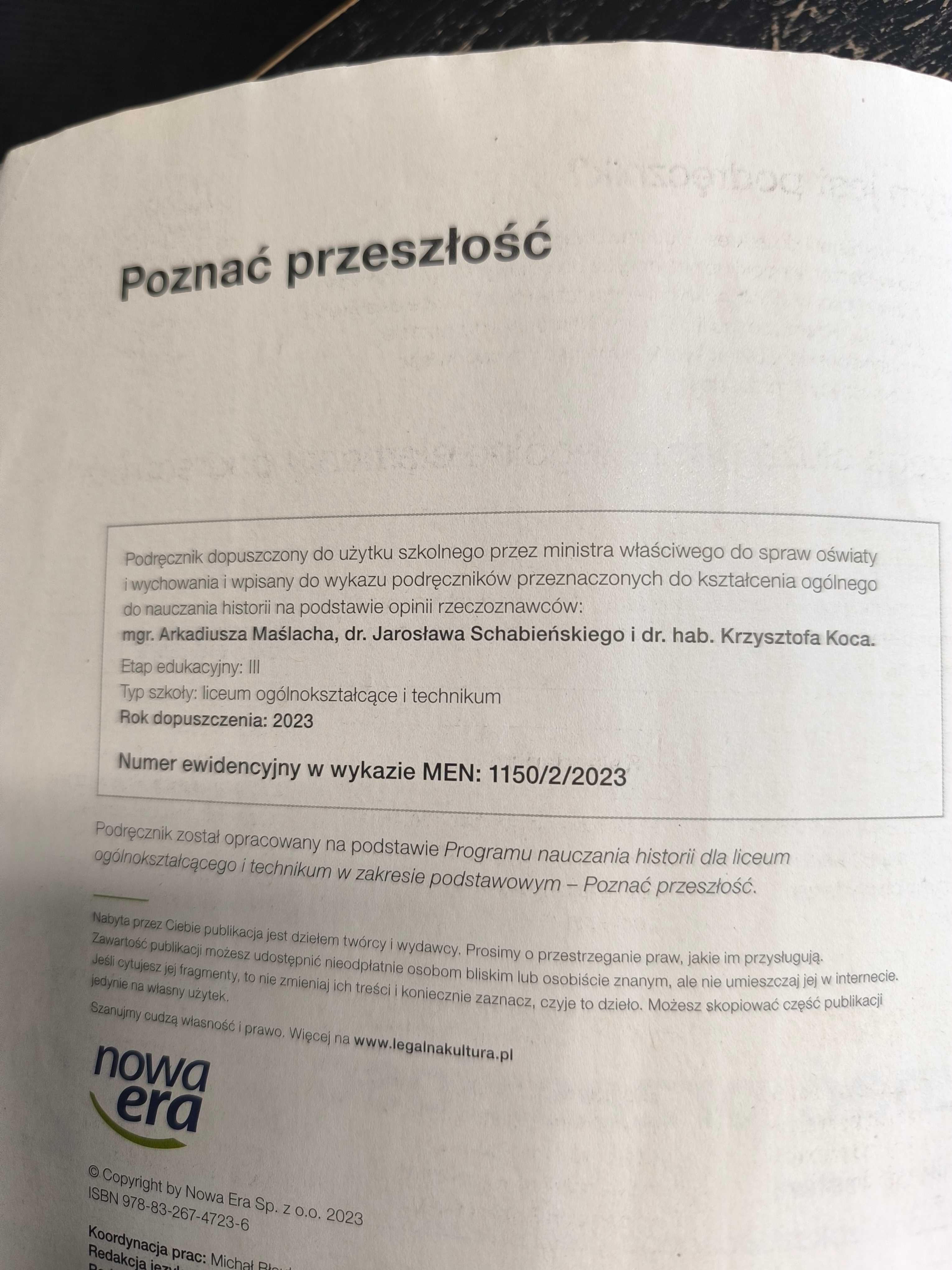 Podręcznik Poznać Przeszłość 2 - zakres podstawowy