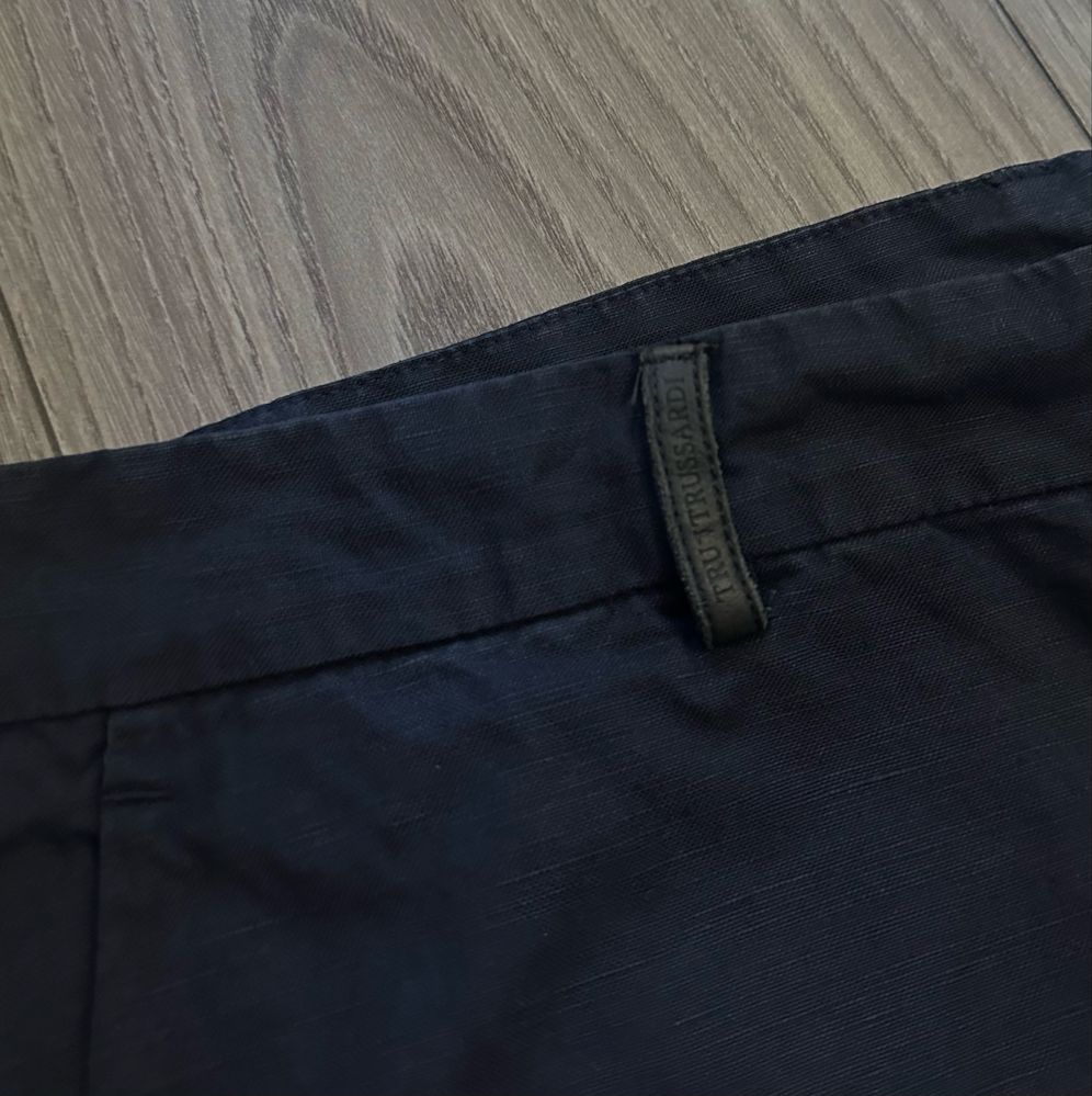 Лляні штани Trussardi (оригінал, штани, джинси)