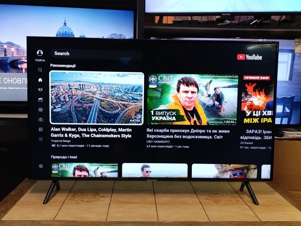 Телевізор Samsung 50 4K UHD / Smart TV Wi-Fi/ Tizen / 50nu7099