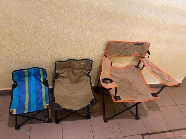 Tendas e cadeiras de Campismo - Várias