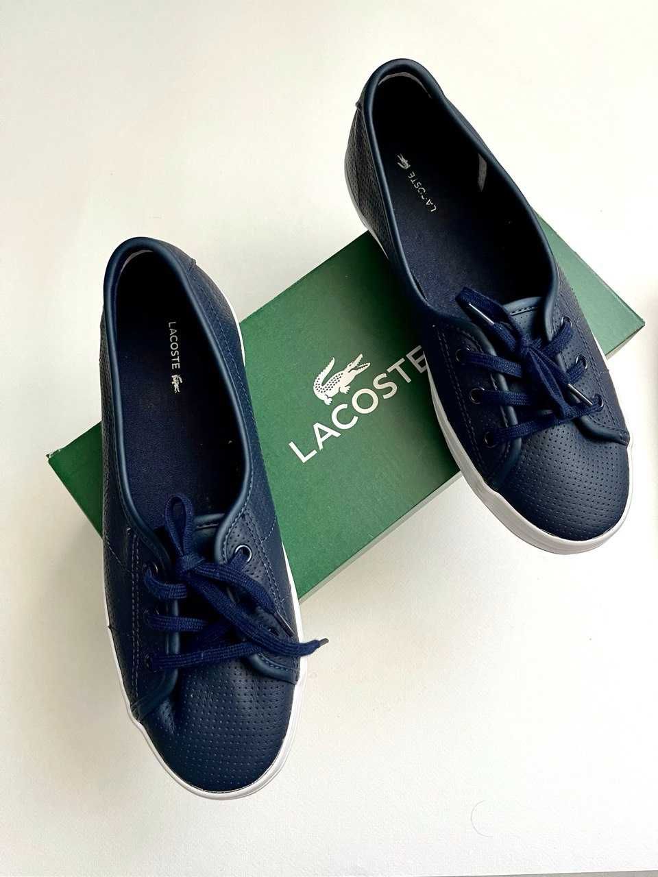 Нові, низькі жіночі кеди Lacoste