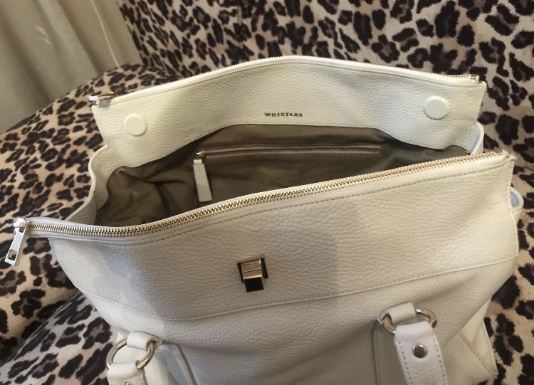 Кожанная сумка английского бренда Whistles