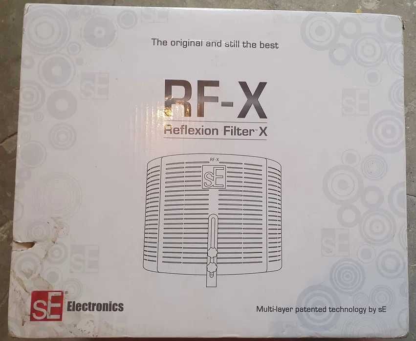 Mikrofon pojemnościowy Rode NT2 + sE Electronics Reflexion Filter X