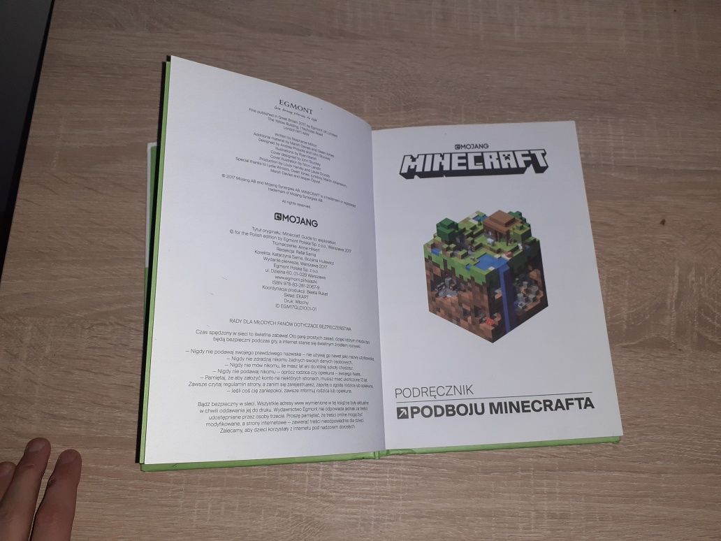 Książka minecraft