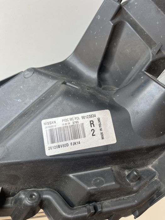 Otica direita Nissan Juke 2017 Led