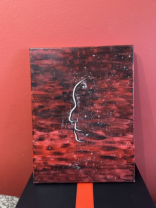 Obraz abstrakcyjny. Surrealizm.