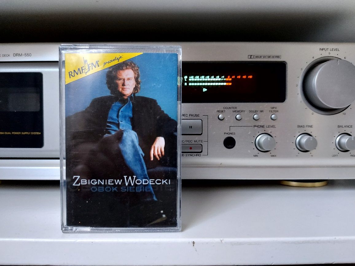 Kaseta audio Zbigniew Wodecki obok siebie Zacznimy od Bacha hologramy
