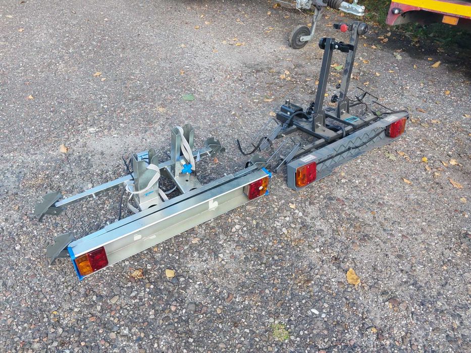 Bagażniki rowerowe na hak samochodu