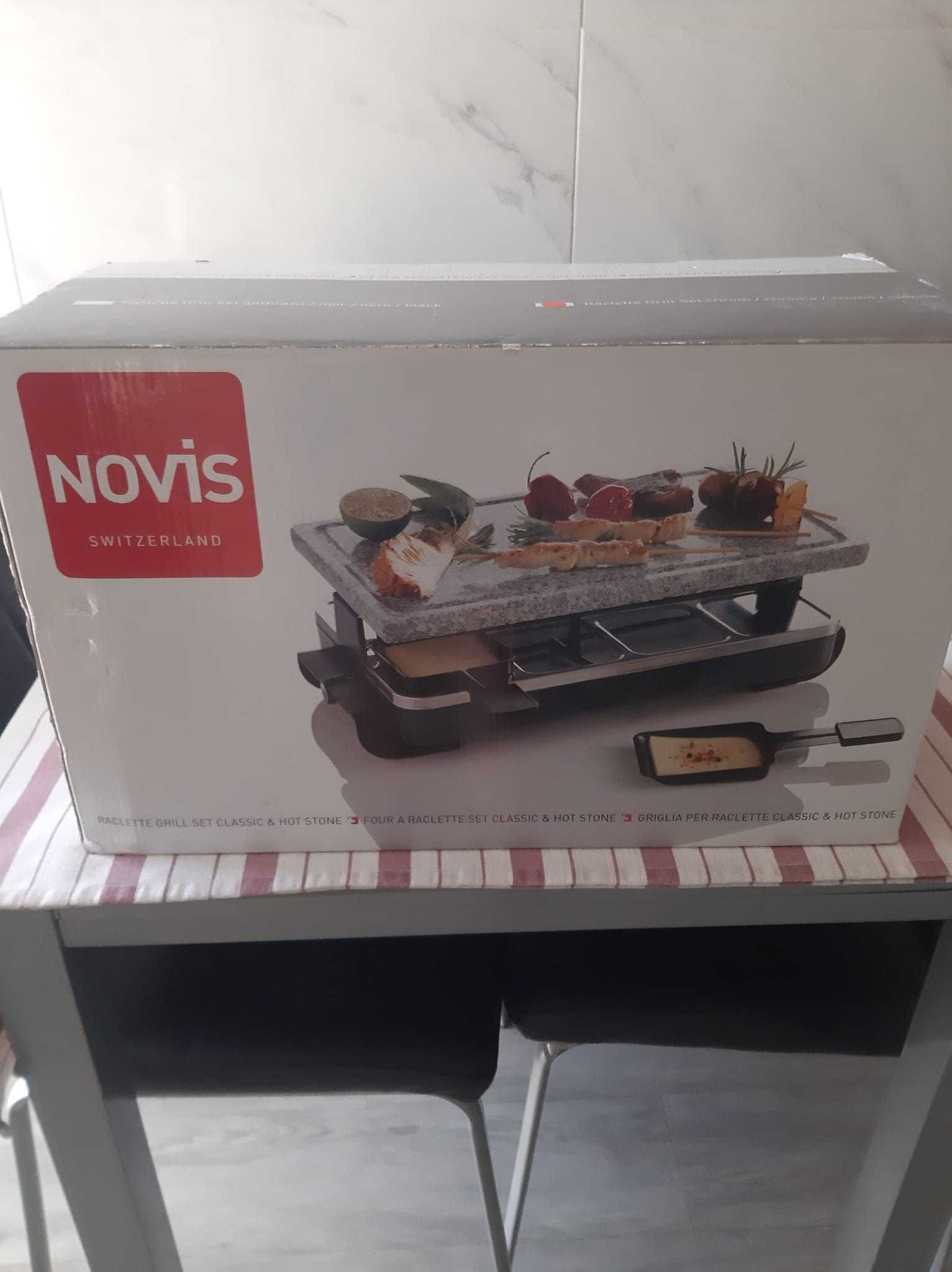 Grelhador Raclette-Grill Novis