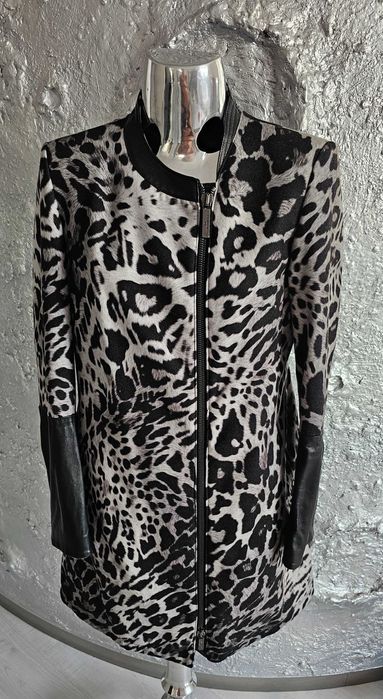 Gil Santucci płaszcz panterka skóra roz L/XL