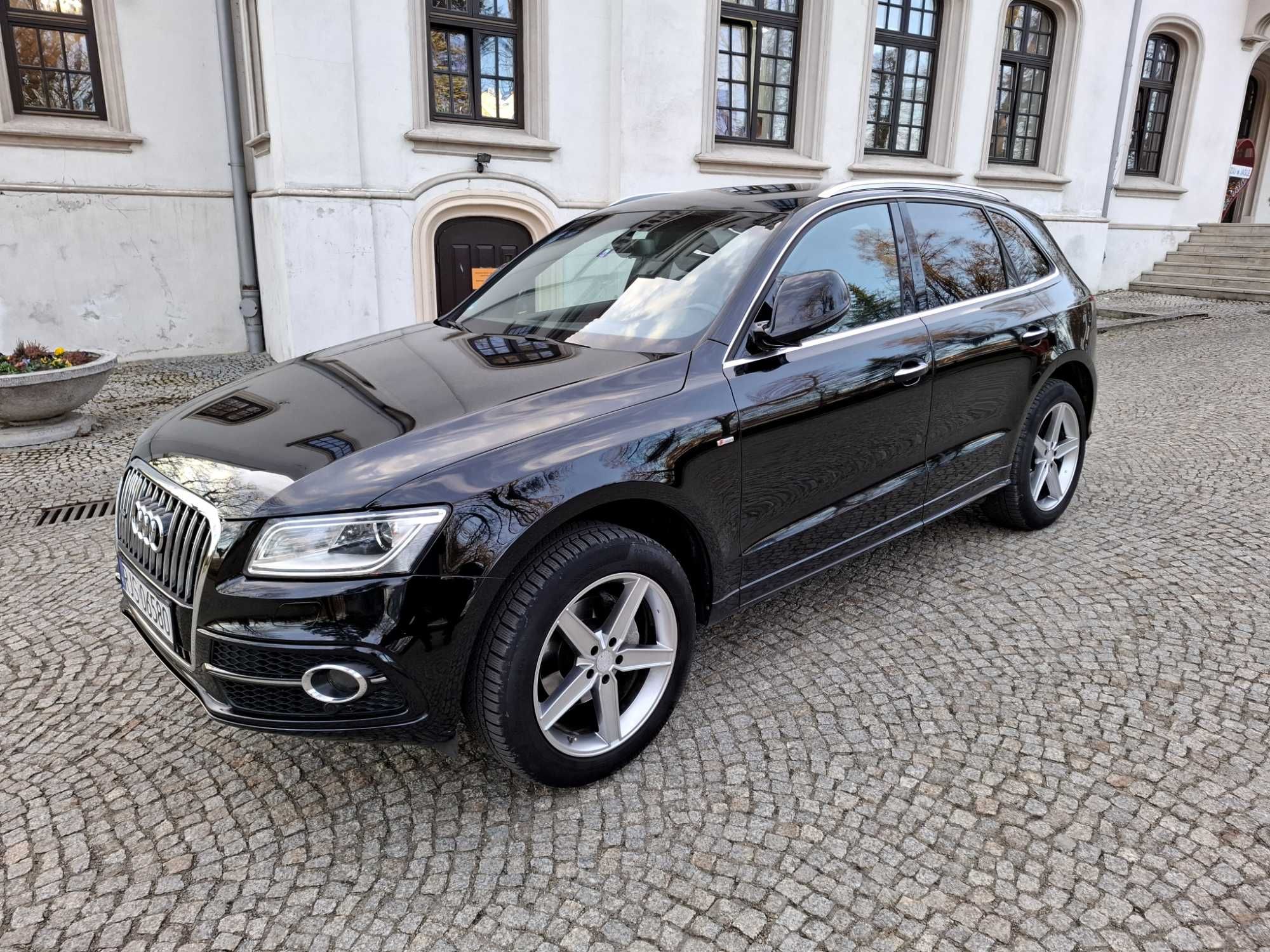 Audi Q5 Lift 2.0 TDI 190KM 2015r Automat Quattro S Line Bdb Stan!