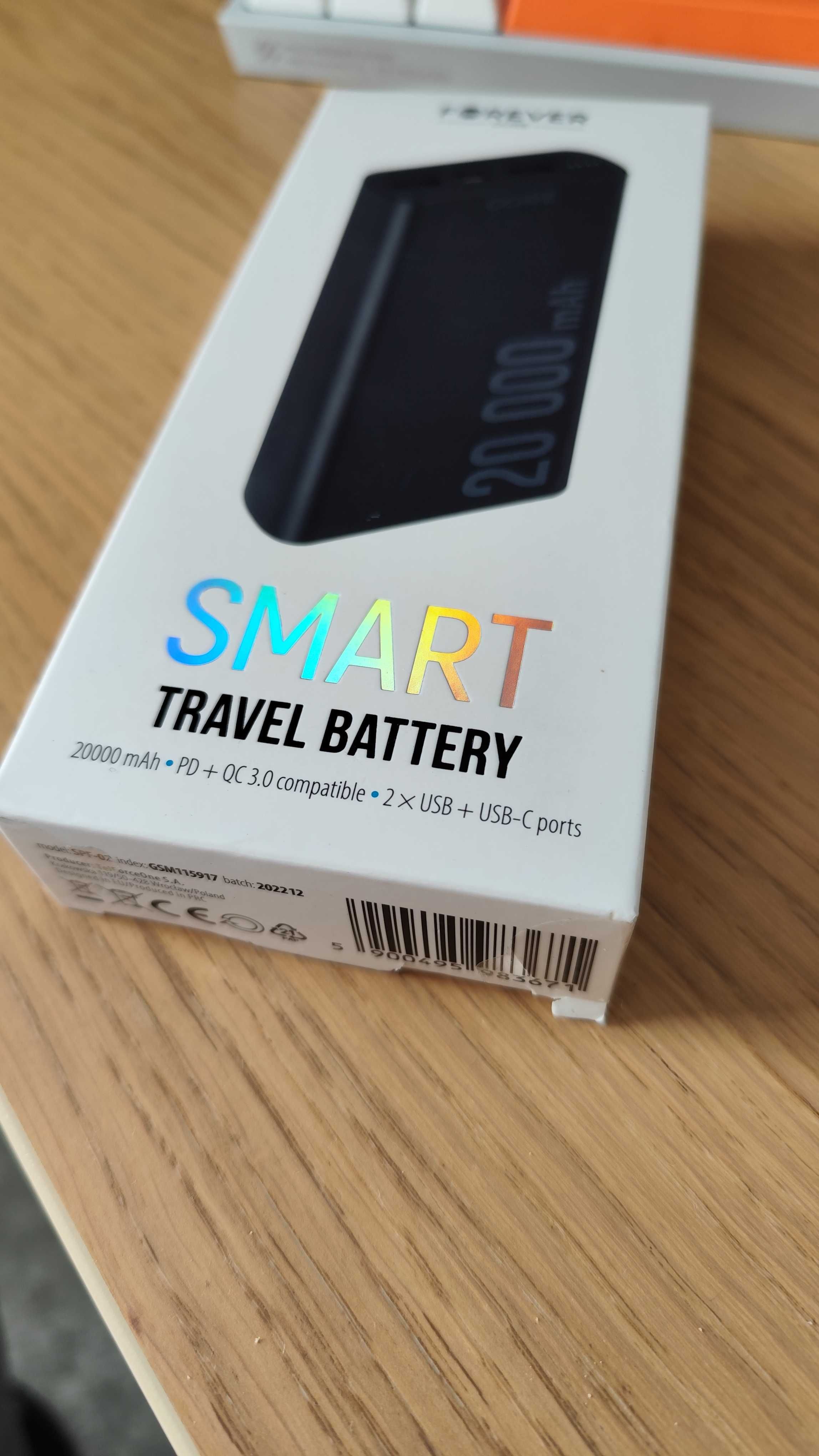20000mAh Powerbank Forever Core SPF-02 PD + QC