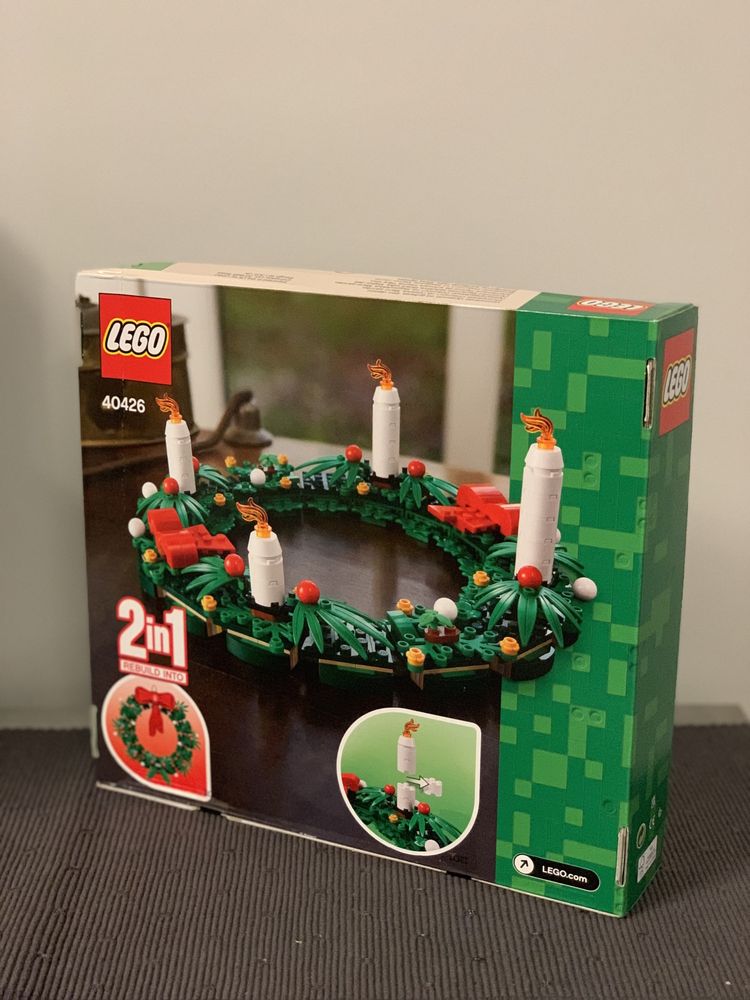 Lego 40426 wieniec Bożonarodzeniowy 2w1 Exclusive edycja limitowana