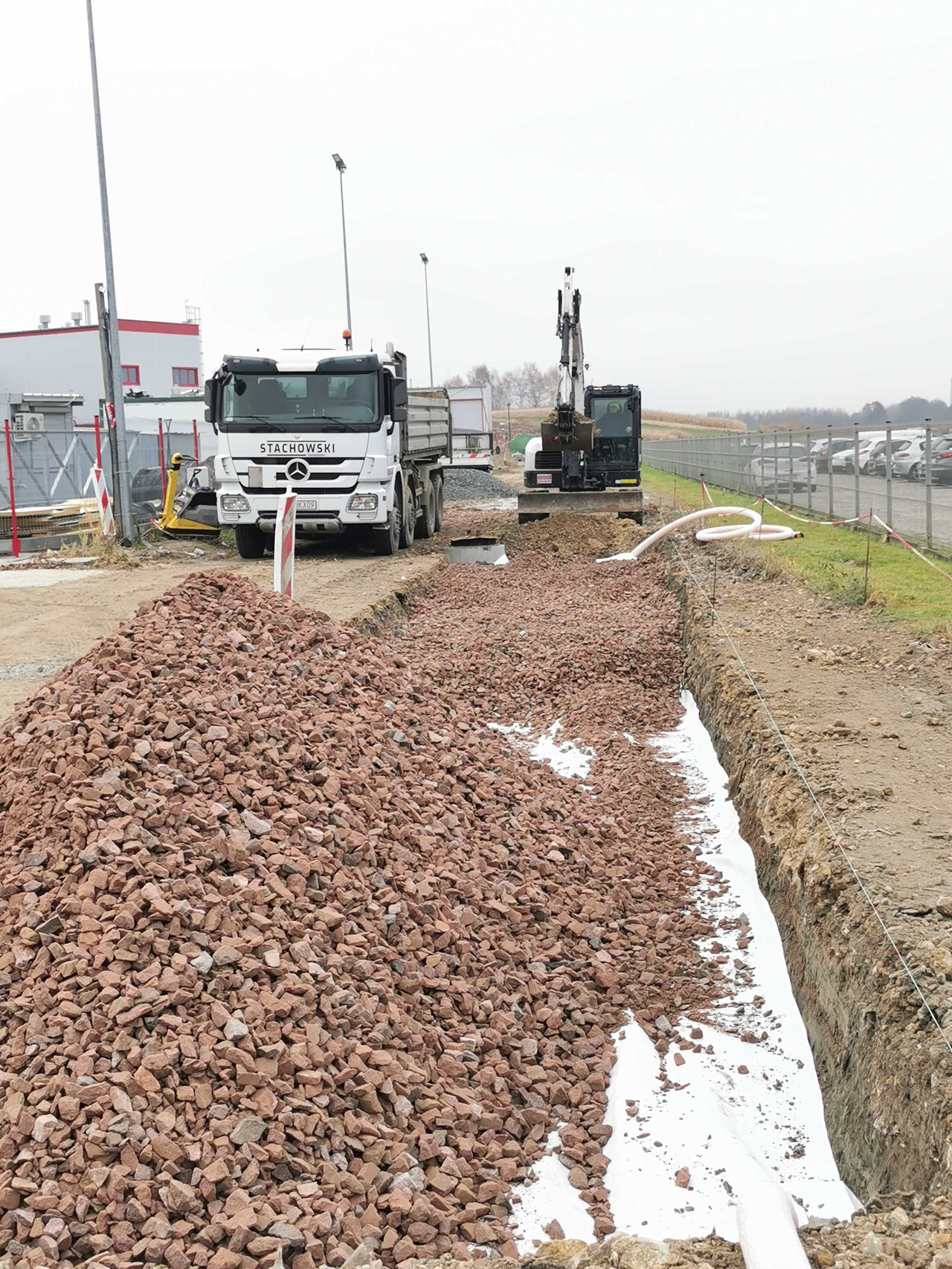 Niesort kruszywo kamień kliniec 0-63