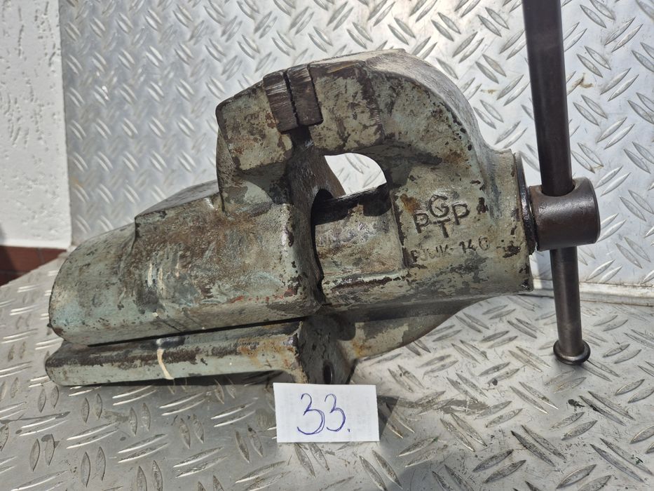 Konkretne imadło ślusarskie PJWK 140 mm okazja!