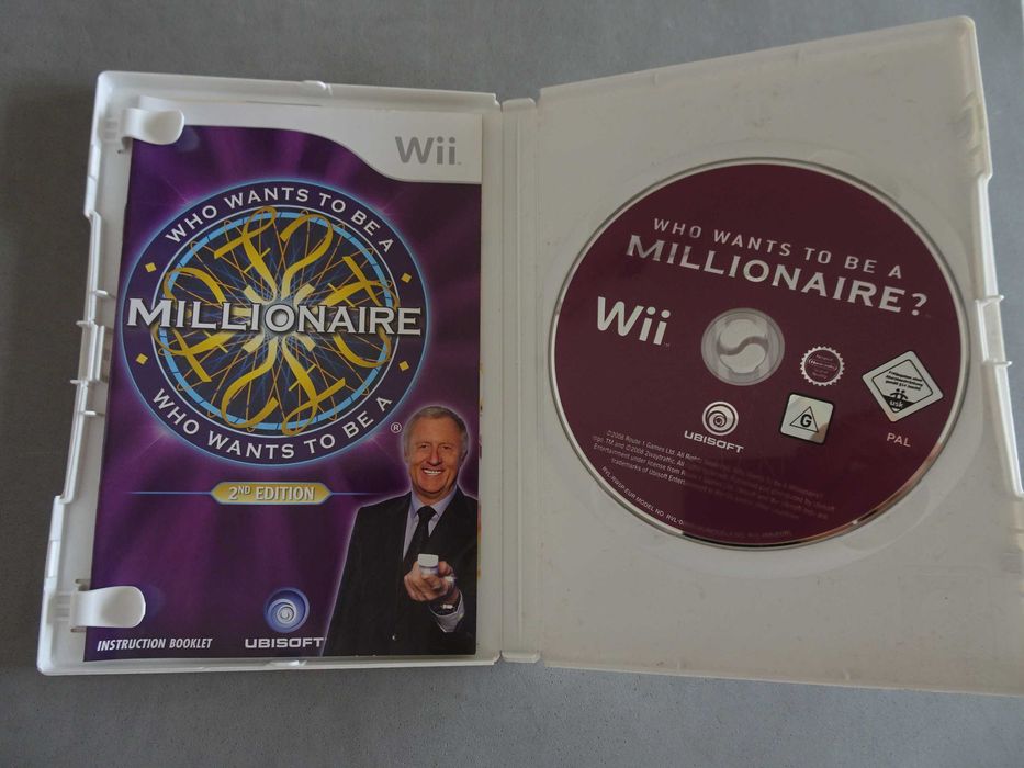 WII Game - Who Wants to be a Millionaire - Who wants to be a millionaire?64584818802434123