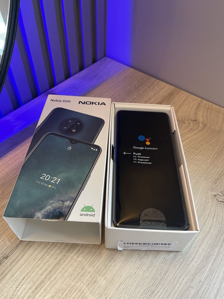 Смартфон Nokia G50 6/128GB Ocean Blue