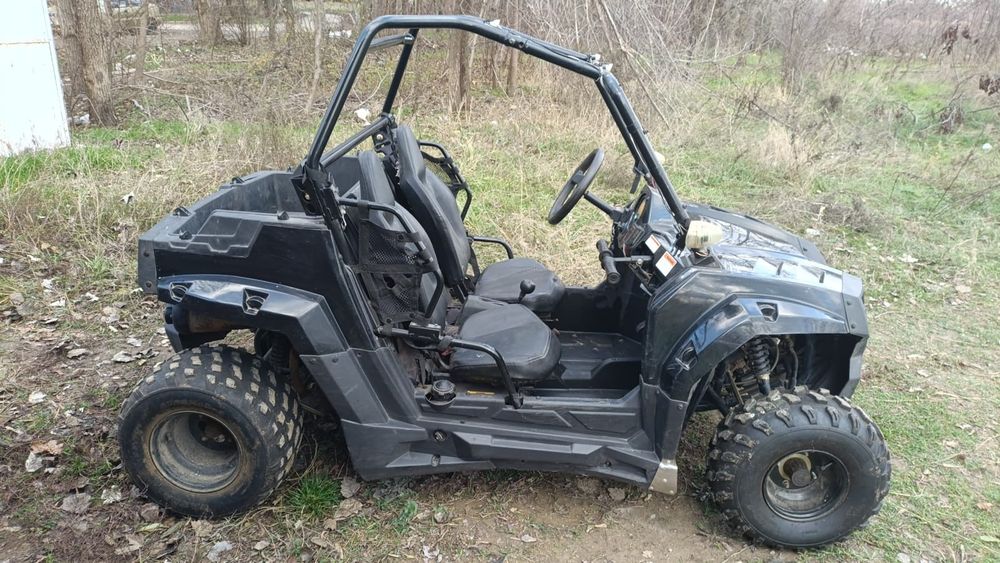 Детский, подростковый бензиновый грузовой багги 250см3 стартер, UTV