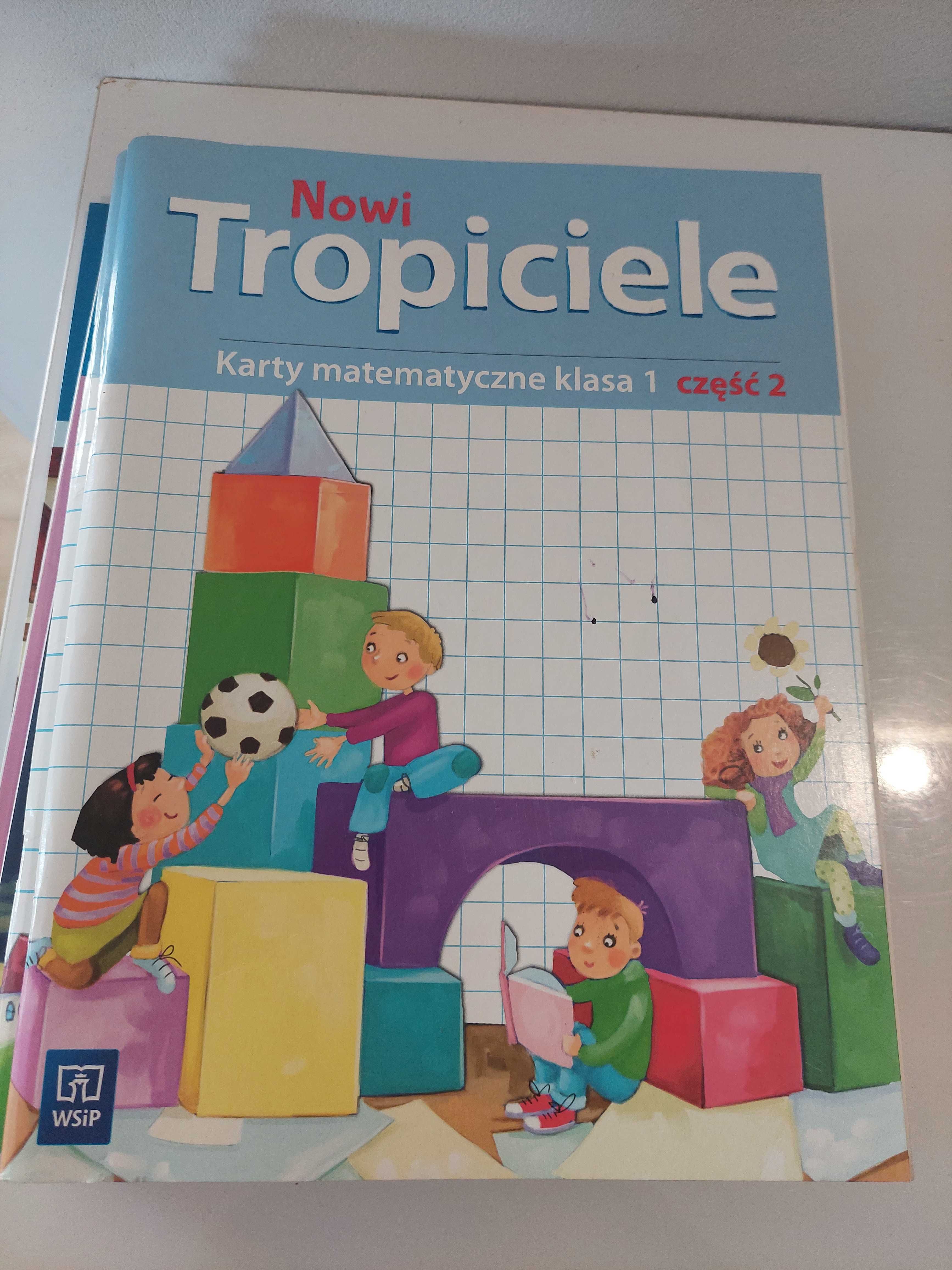 Sprzedam Nowe ksiazki Tropiciele 5 podrecznikow 5 cw do 1 kl