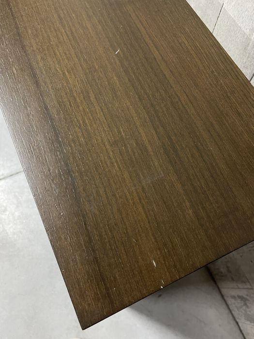 Móvel de entrada madeira formato U