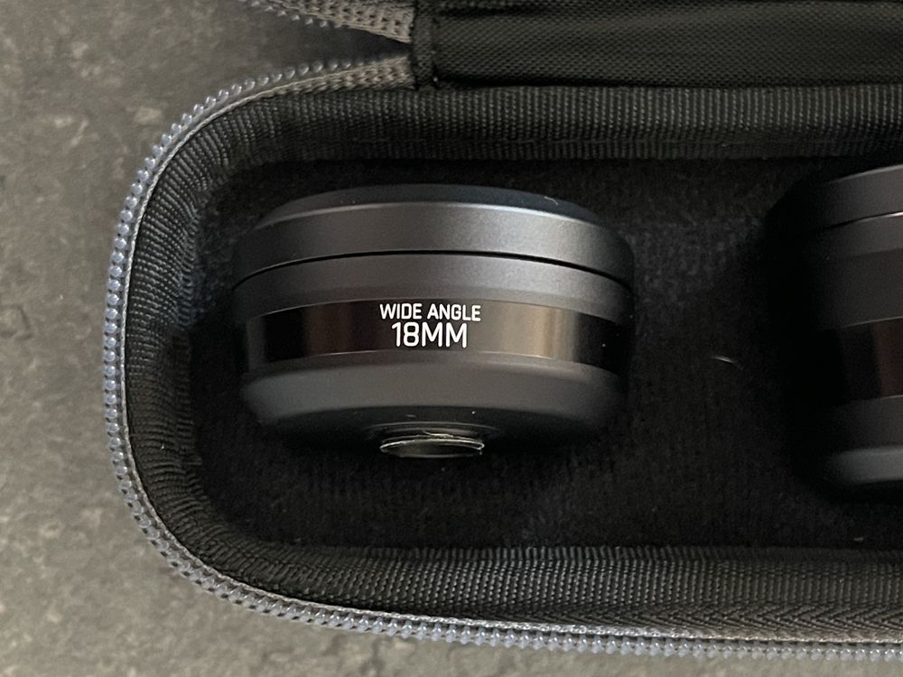 Shiftcam ProLens Kit zestaw obiektywów do smartfona 18mm i 60 mm