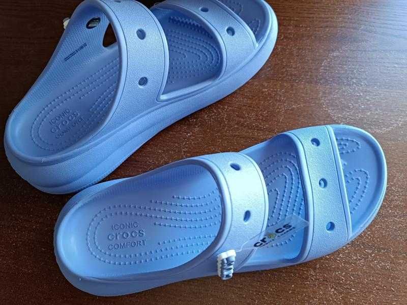 Crocs classic crush sandal босоножки крокс, оригинал