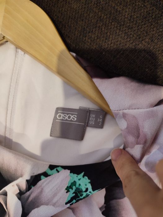 Elegancka sukienka ciążowa i z funkcją karmienia r.34/36