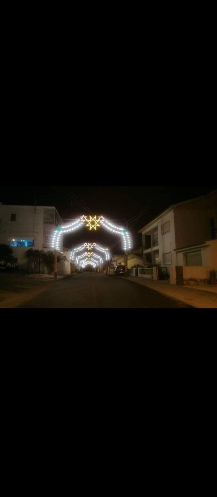 Iluminação para festas e arraiais