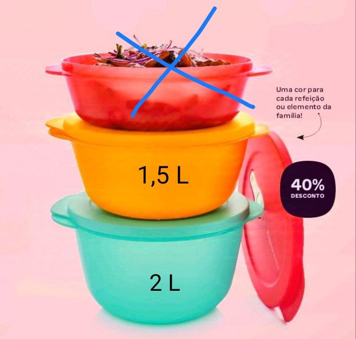 Promoções Imperdíveis Tupperware desde €10.00