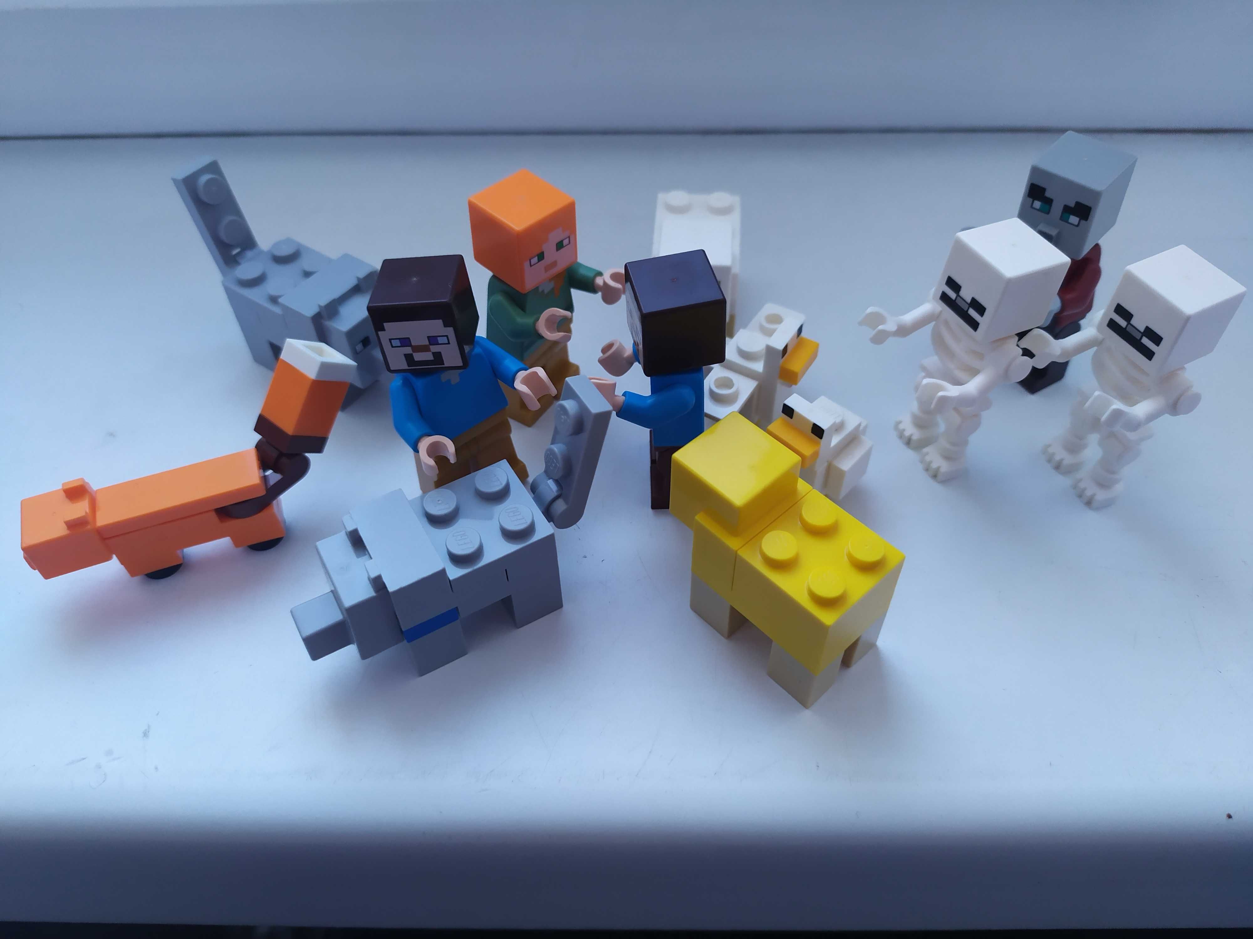 LEGO Minecraft figurki