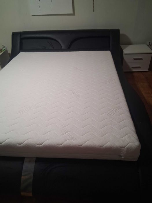 Materac piankowy 160 x 200  Goodnigt  łozko do sypialni  eco skora