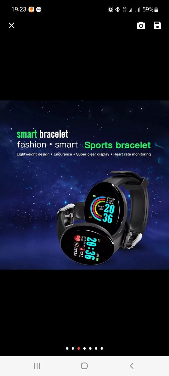 Smart watch pulseira