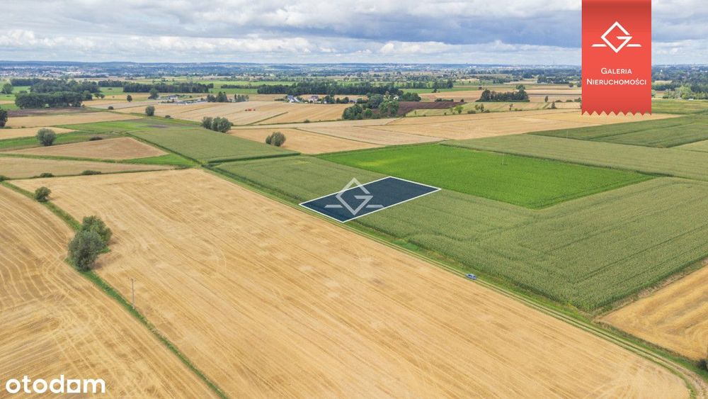 Piękna działka|atrakcyjna cena| objęta Mpzp