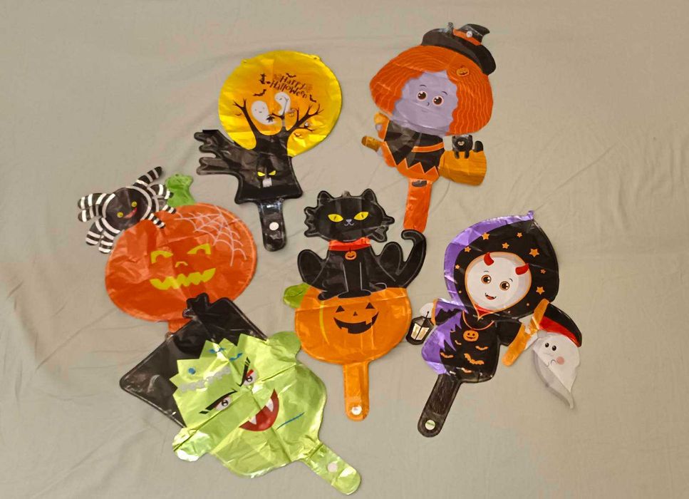 Zestaw foliowych balonów Halloweenowych