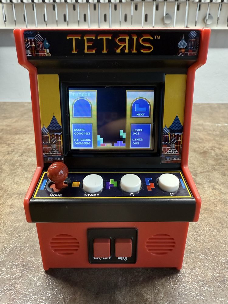 Minu Retro konsola Tetris