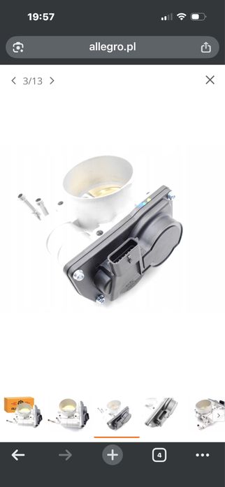 Przepustnica Nissan quashqai 2.0 benzyna 140 koni