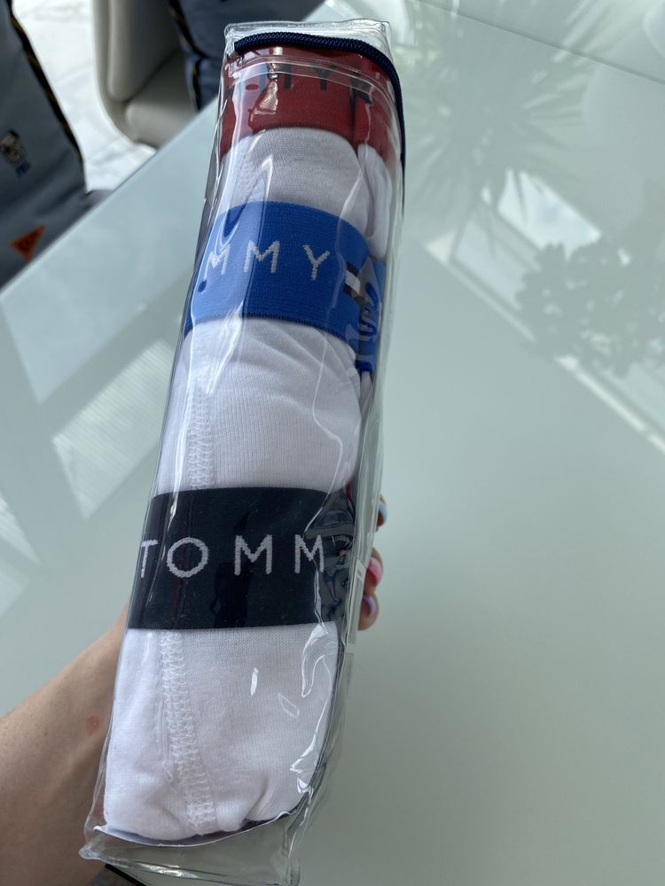 Tommy Hilfiger - boxerki męskie - XL- 3 pary