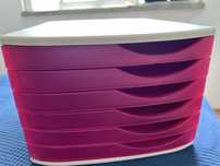 Arquivador modular com 6 gavetas Smead