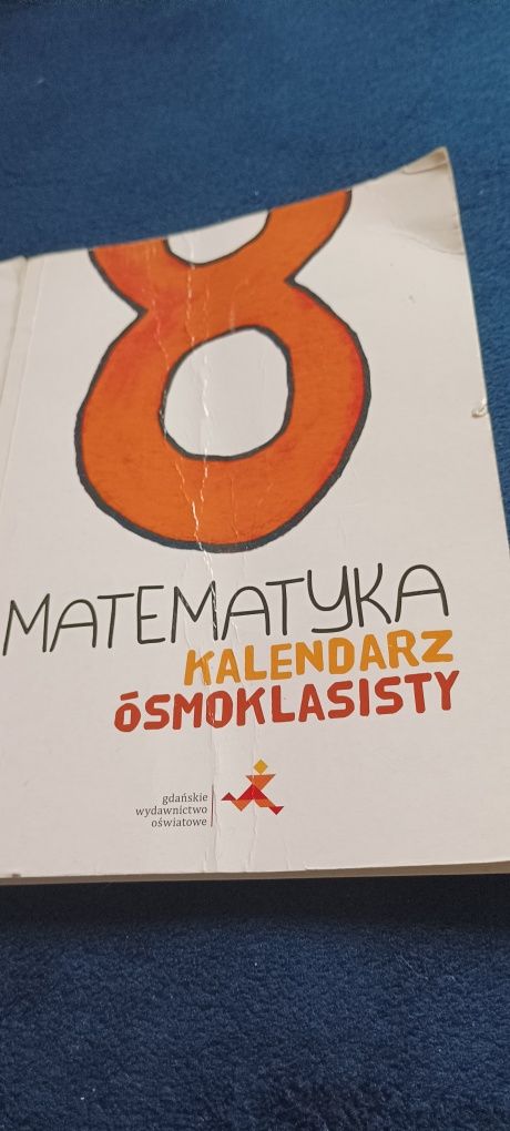 Kalendarz przygotowanie do egzaminu  ósmoklasisty polski matematyka