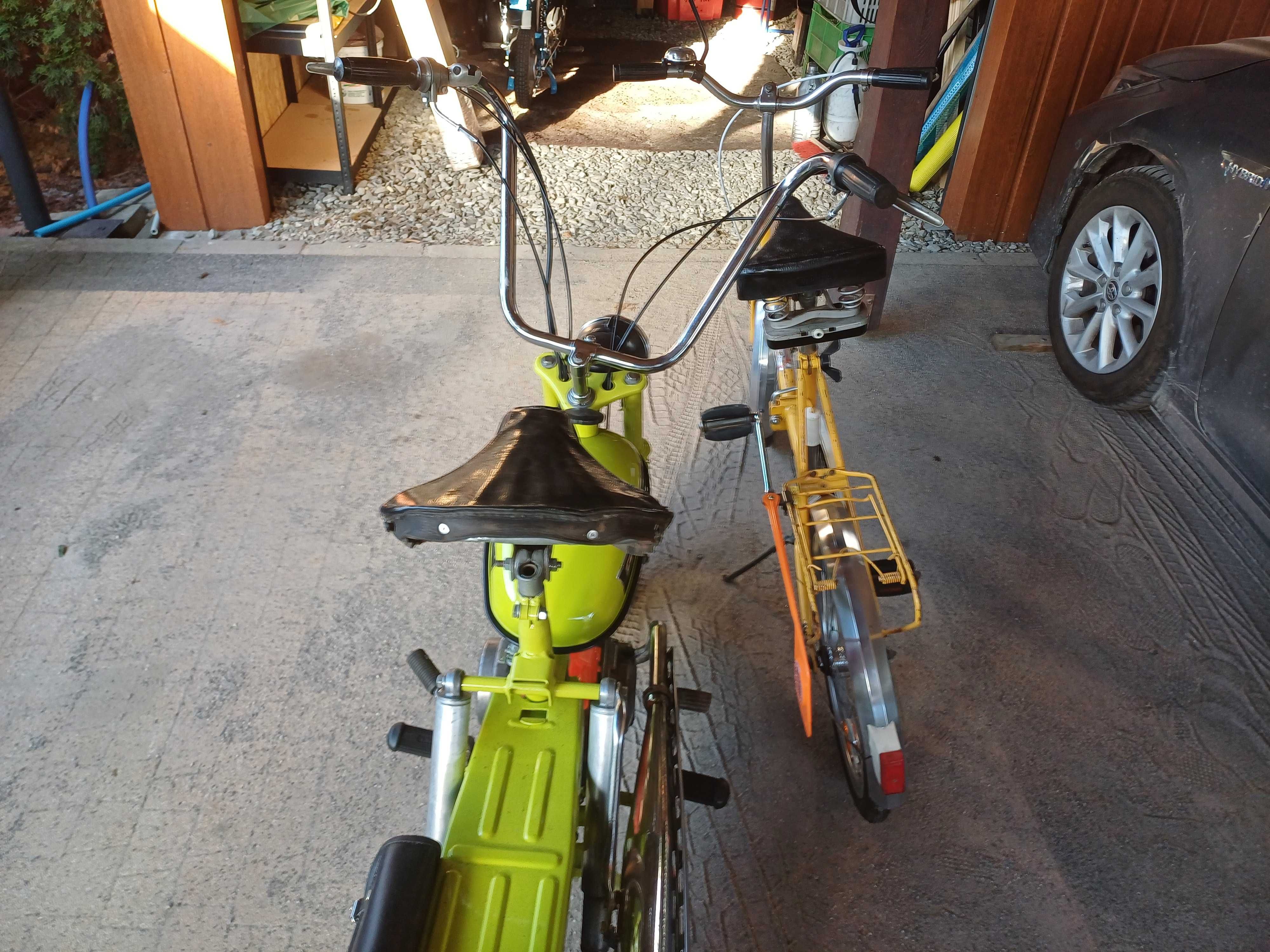 Motorynka m1 zarejestrowana białe tablice orginal
