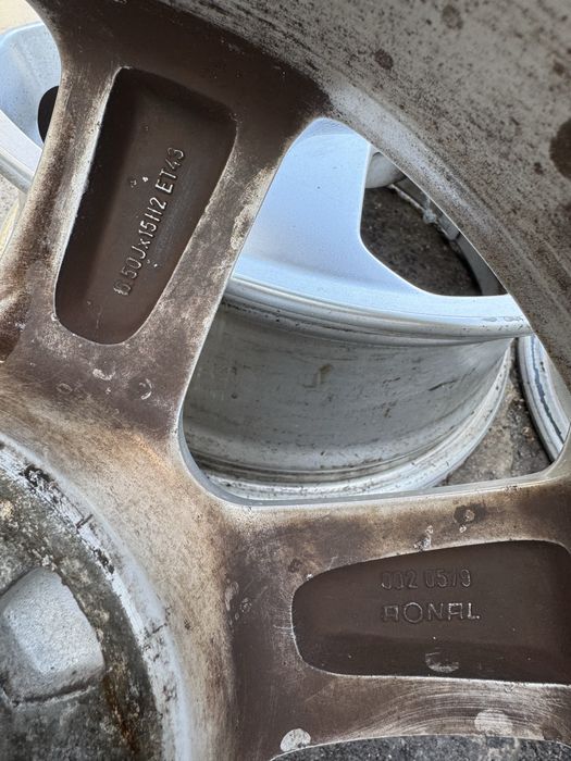 Диски r15 5/100 skoda original