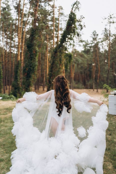 Пенʼюар для ранку нареченої